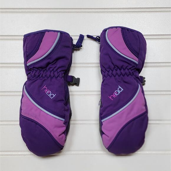 Head Jr Kids Insulated Winter Ski Mittens - Picture 1 of 7